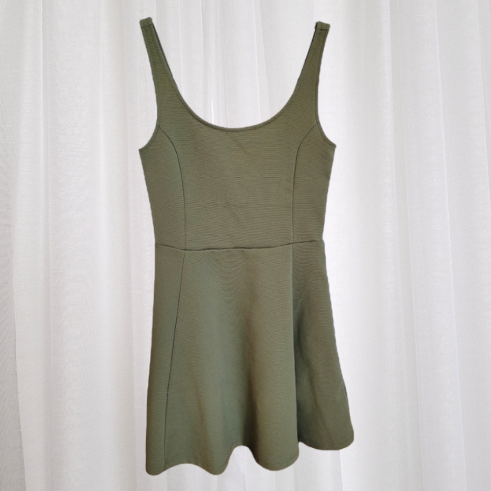 Green Divided H&M dress